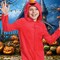 Kids Elmo Adaptive Costume - Small (4-6) Red Furry Muppet Jumpsuit